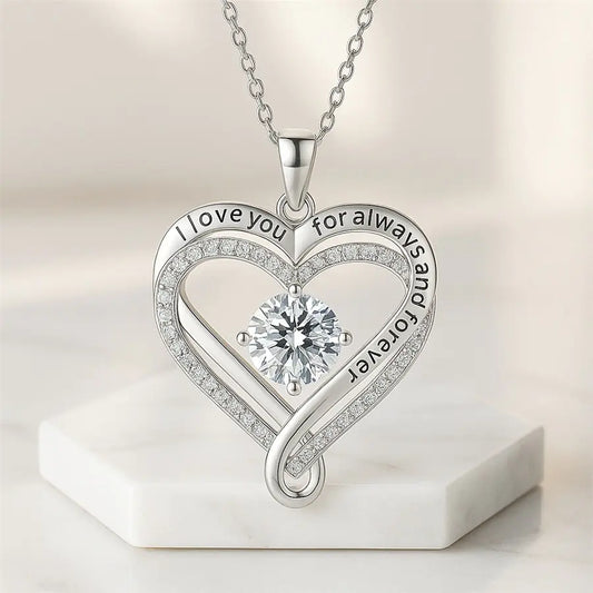 Bond of Love Double Heart Pendant