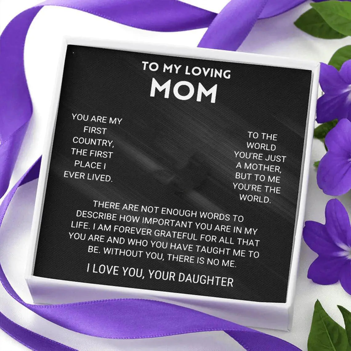 Eternal Heart Clover Necklace Pendant for Mother's Day