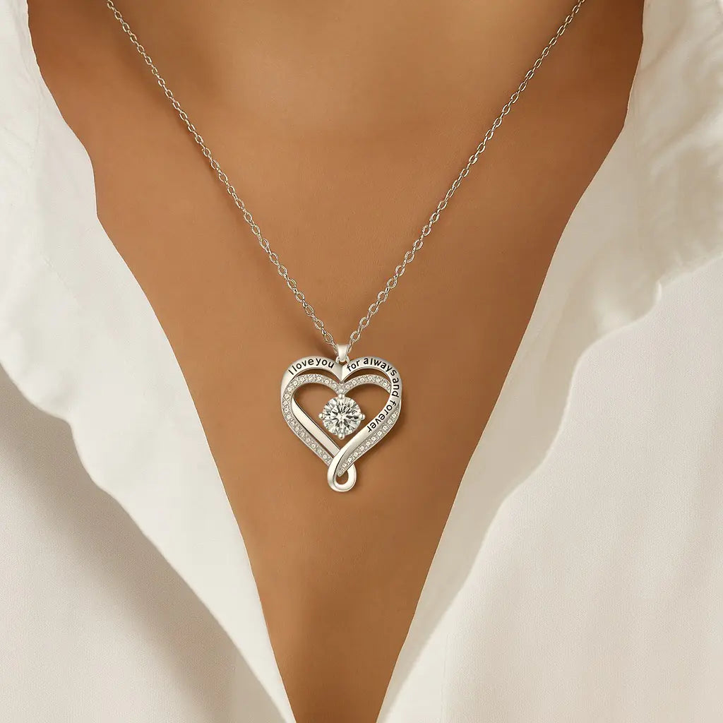 Bond of Love Double Heart Pendant