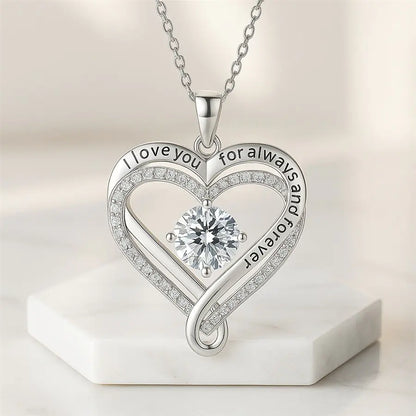 Bond of Love Double Heart Pendant