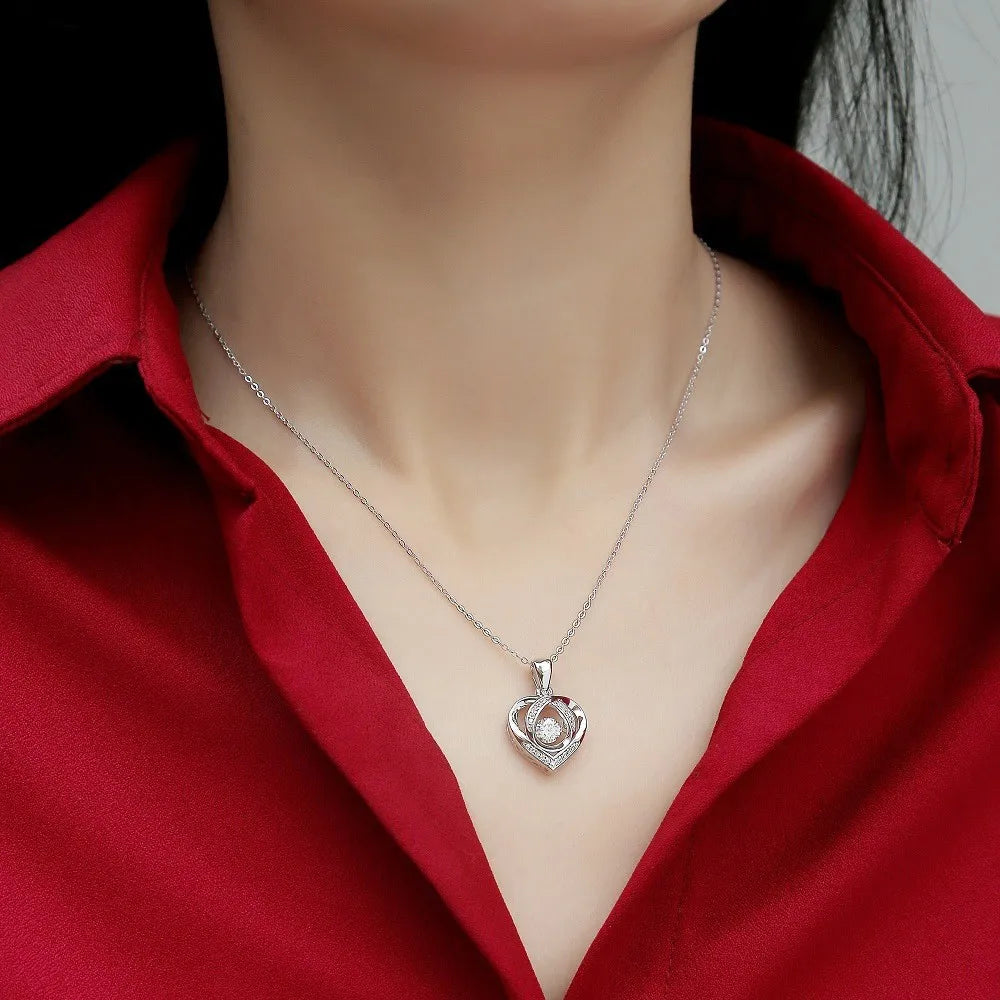 To My Wife - Heartbeat Necklace