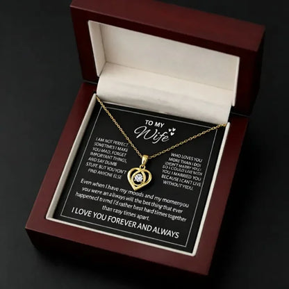 To My Wife - Heartbeat Necklace